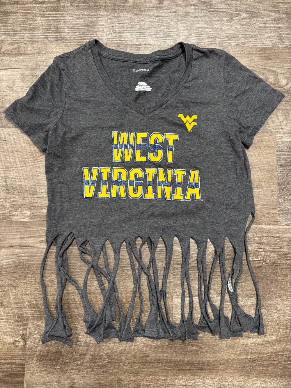 Captivating West Virginia University Short Sleeve Shirt Size Small